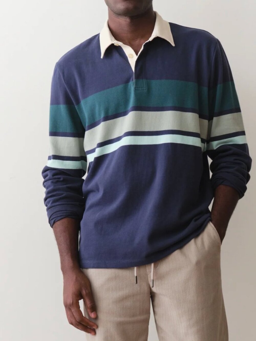 Sueded Rugby Polo - Picture 2 of 3